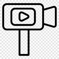 video editor, video recorder for mac, video recorder for pc, video recorder icon svg