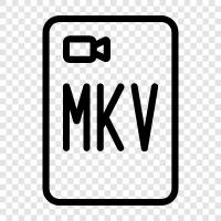 Video, Filme, mkv symbol