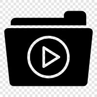 video folder software, create video folder, video folder software for mac, video icon svg