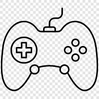 video game, video gaming, console, gaming icon svg