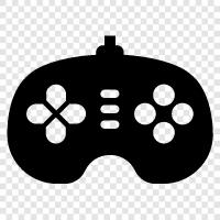 video games, video game, gaming, console icon svg