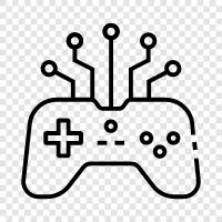 video games, RPG, strategy, multiplayer icon svg