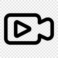 video games, video editing, video production, Video icon svg