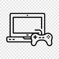 Video, Computer, Konsole, Spiel symbol