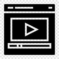 video player, video player software, best video player software, free video player icon svg