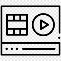 video player software, video player for pc, video player for mac, video icon svg