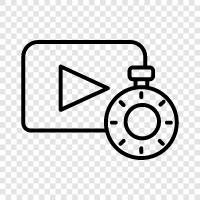 Video Zeitraffer, Video Zeitraffer Kamera, Zeitraffer Video, Zeitraffer symbol