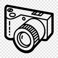 view camera, viewfinder, camera viewfinder, side view camera icon svg