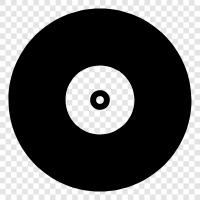 vinyl, LP records, LP discs, vinyl records icon svg