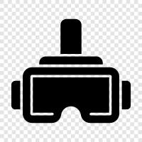 Virtual Reality Glasses, Augmented Reality Glasses, Headset, Google icon svg