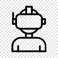 Virtual Reality Headset, Virtual Reality Glasses, Virtual Reality Headset for, Virtual Reality Goggles icon svg