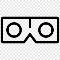 virtual reality headset, 3d virtual reality headset, google cardboard virtual reality, VR Headset icon svg