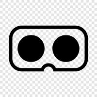 Virtual Reality, Google Cardboard, Samsung Gear VR, Playstation icon svg