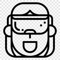 virtual reality, headset, gaming, video icon svg