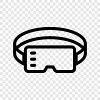 virtual worlds, 360 degrees, Virtual Reality icon svg