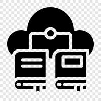 virtualization, storage, networking, applications icon svg