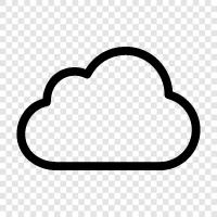 virtualization, cloud computing, public cloud, private cloud icon svg