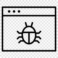 virus, spyware, adware, Trojan horse icon svg