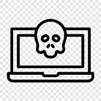 virus, Trojan, spyware, adware icon svg