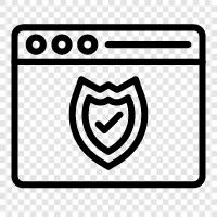 virus protection, spyware protection, malware protection, antispyware icon svg