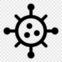 virus, respiratory, cold, flu icon svg