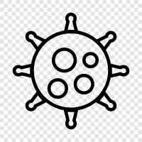 viruses, respiratory, cold, fever icon svg