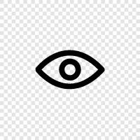 vision, sight, vision problems, eyesight icon svg