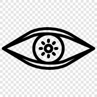 vision, vision problems, eye disease, eyeglasses icon svg