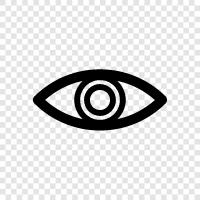 Видение, зрение, глазной врач, глазной тест Значок svg