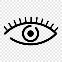 vision, sight, optical, optical illusions icon svg