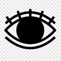 vision, eyesight, optical, vision problems icon svg