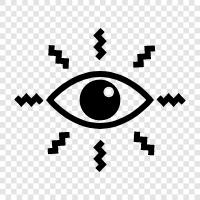 vision, eyeball, sight, vision problems icon svg