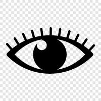 vision, eyeball, sight, eye infection icon svg