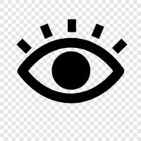 vision, optical, health, sight icon svg