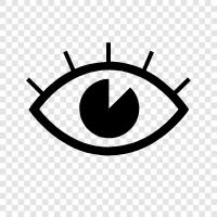 Видение, уход за глазами, операция на глазу, здоровье глаз Значок svg