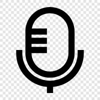 vocals, podcasting, audio, sound icon svg