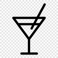 vodka, gin, vermouth, dry icon svg