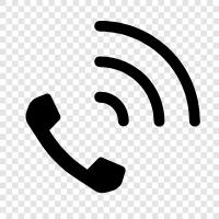 voice call, telephone call, phone conversation, telephone call recording icon svg