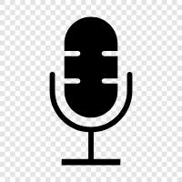 voice, audio, recording, podcasting icon svg