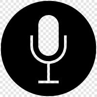 voice, recording, audio, sound icon svg