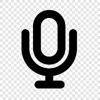 voice, recording, audio, conference icon svg