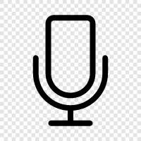 voice, sound, recording, audio icon svg