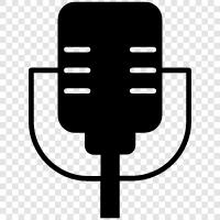 Voice, Recording, Audio, Podcasting icon svg