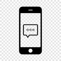 voicemail, texting, chat, messaging icon svg