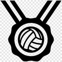 Volleyball, Volleyball Tournament, Volleyball Tournament Schedule, Volleyball Medal icon svg