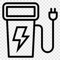 volts, amps, watt, kilowatt icon svg