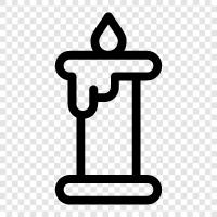 votive, scented, wax, holder icon svg