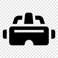 360 degree video, immersive, virtual worlds, gaming icon svg