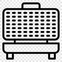 waffle maker, Belgian waffle iron, pancake maker, breakfast maker icon svg