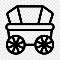 wagon wheel, wagon train, wagon wheelwright, wagon maker icon svg